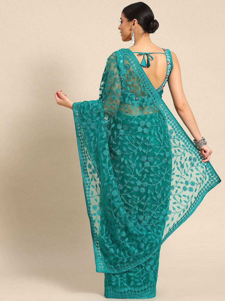 Kalamkari Vol 9 Net Party Wear Saree Catalog
